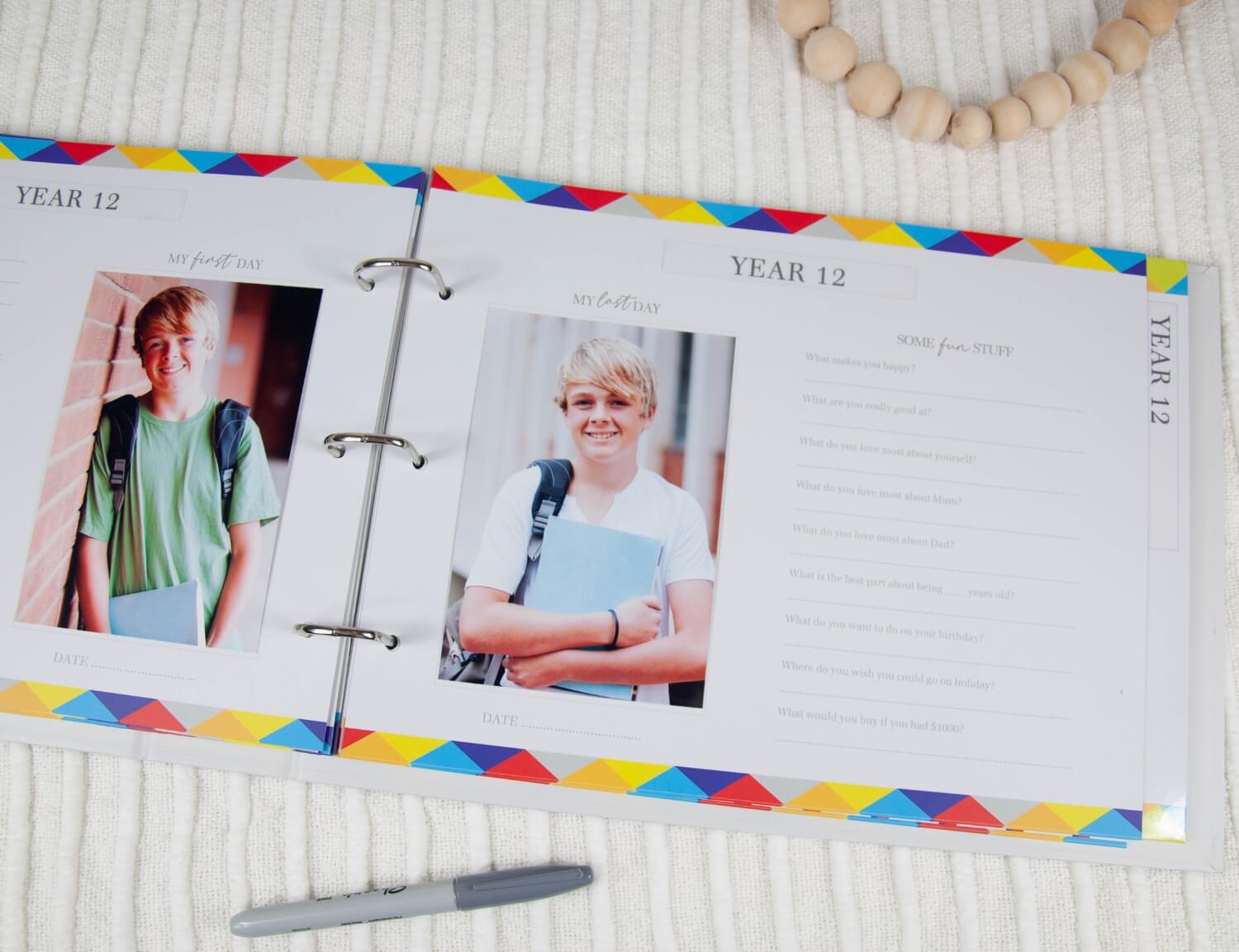 high school memory book