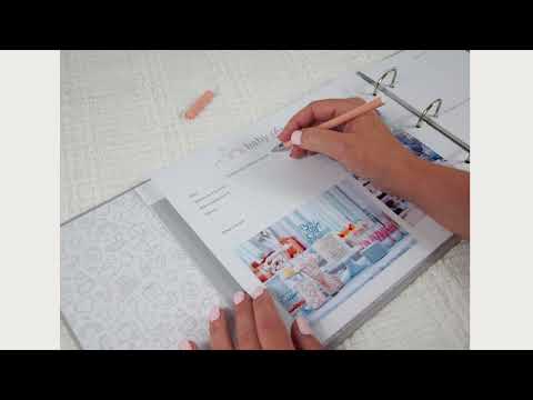 photo collage of pregnancy journal