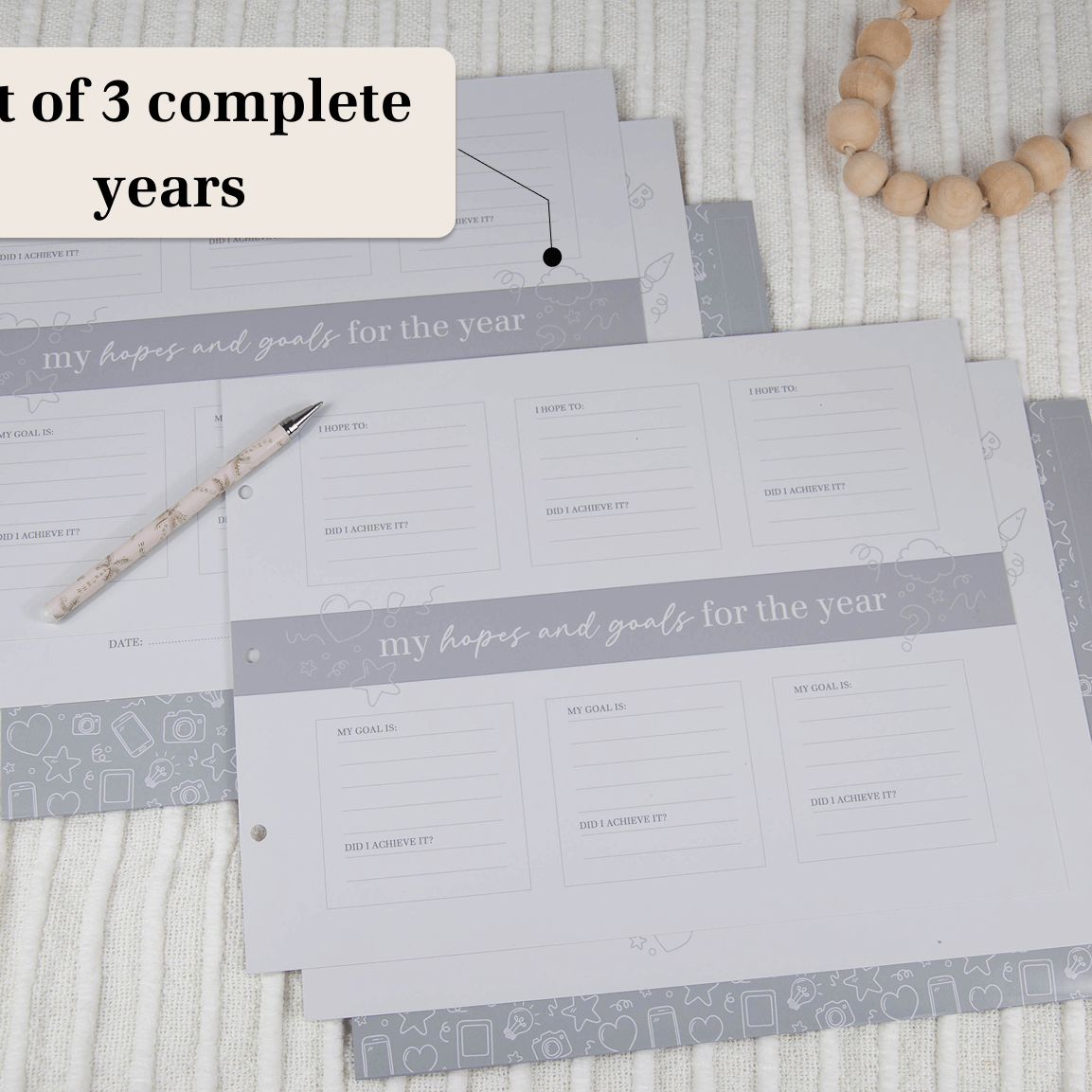 Extra school years (3 pack) 🩶