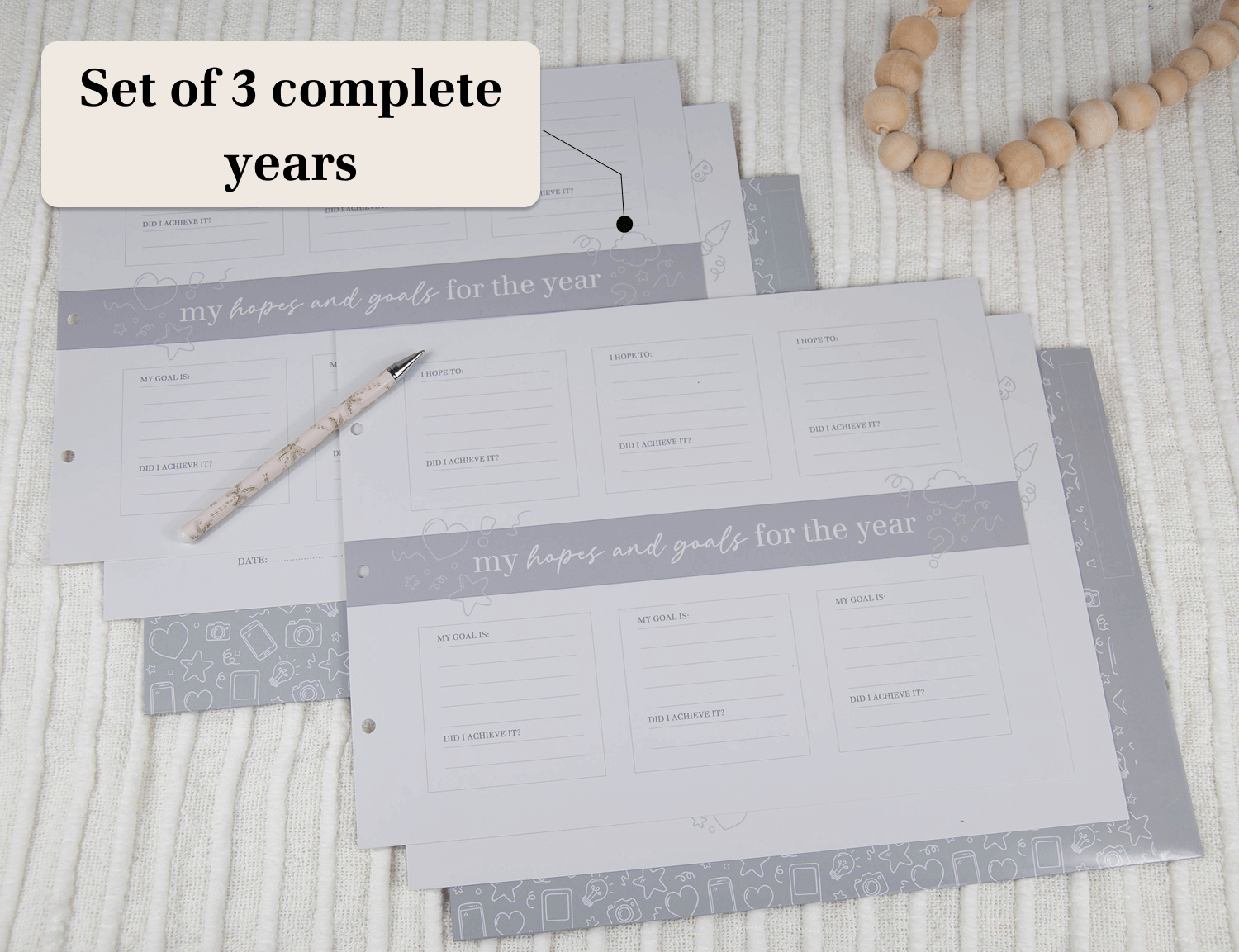 Extra school years (3 pack) 🩶