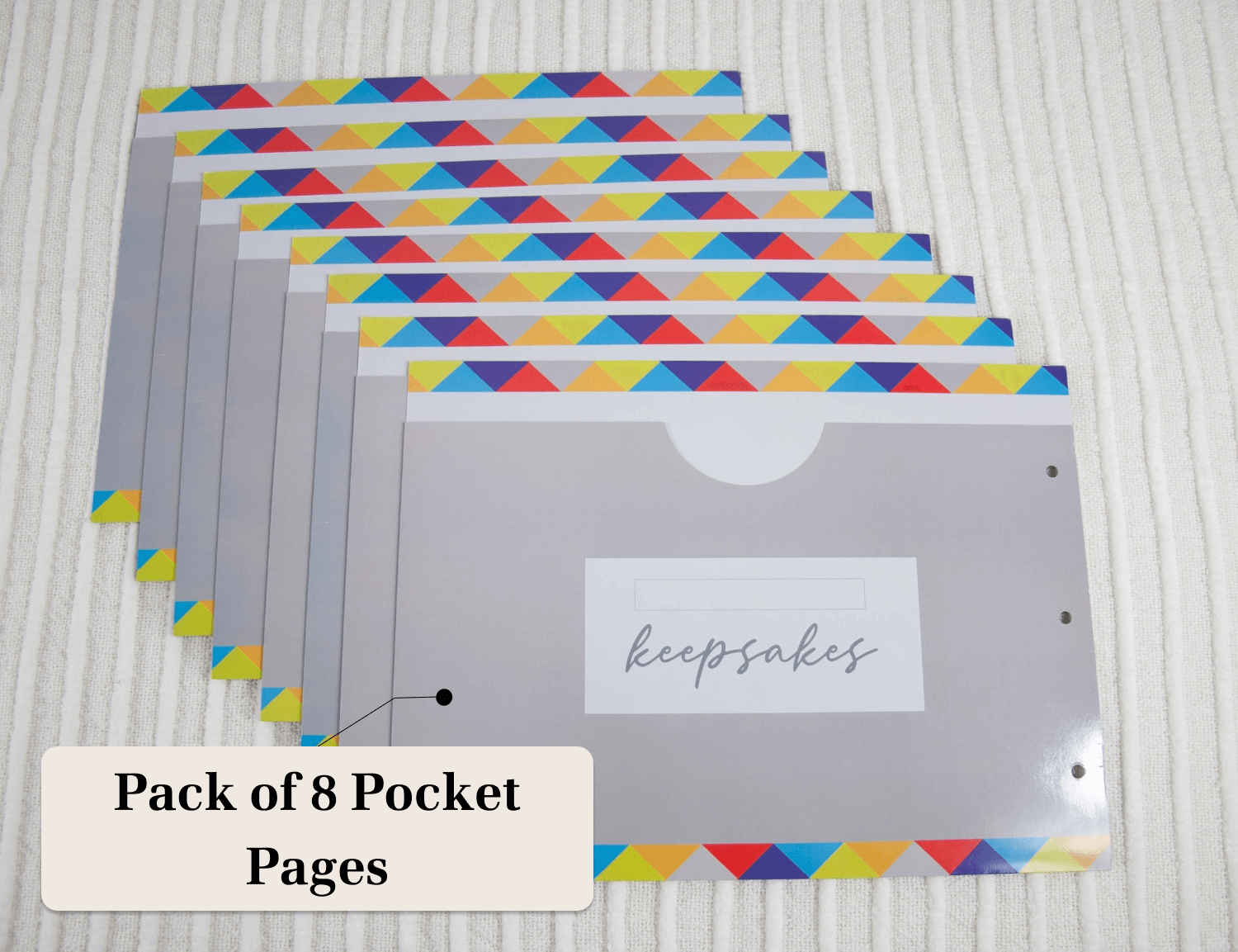 Extra pocket pages (8 pack)❤️