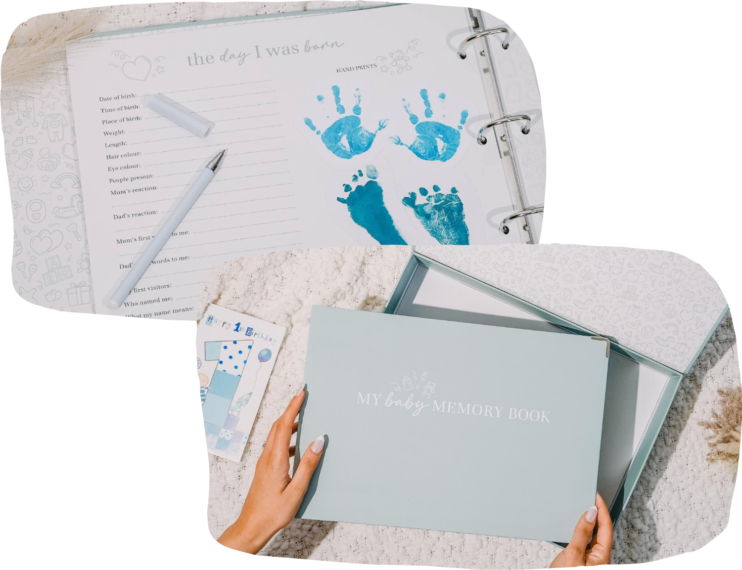 Baby memory book