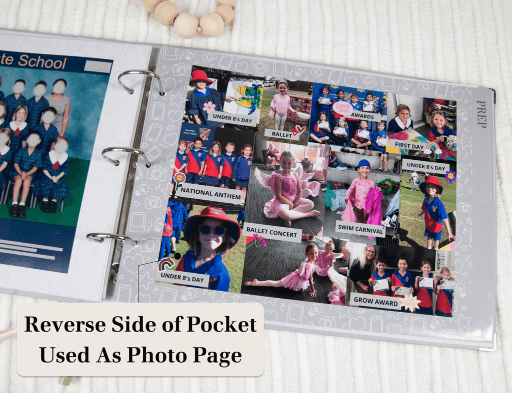 Extra pocket pages (8 pack)🩶