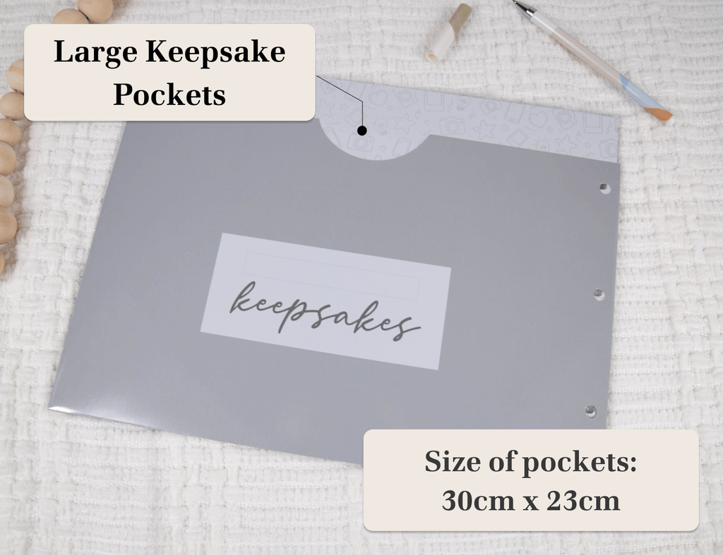 Extra pocket pages (8 pack)🩶