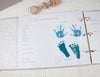 baby hand and foot prints in pregnancy journal