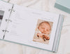 baby memory book about dad page