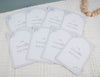 first six months baby milestone cards