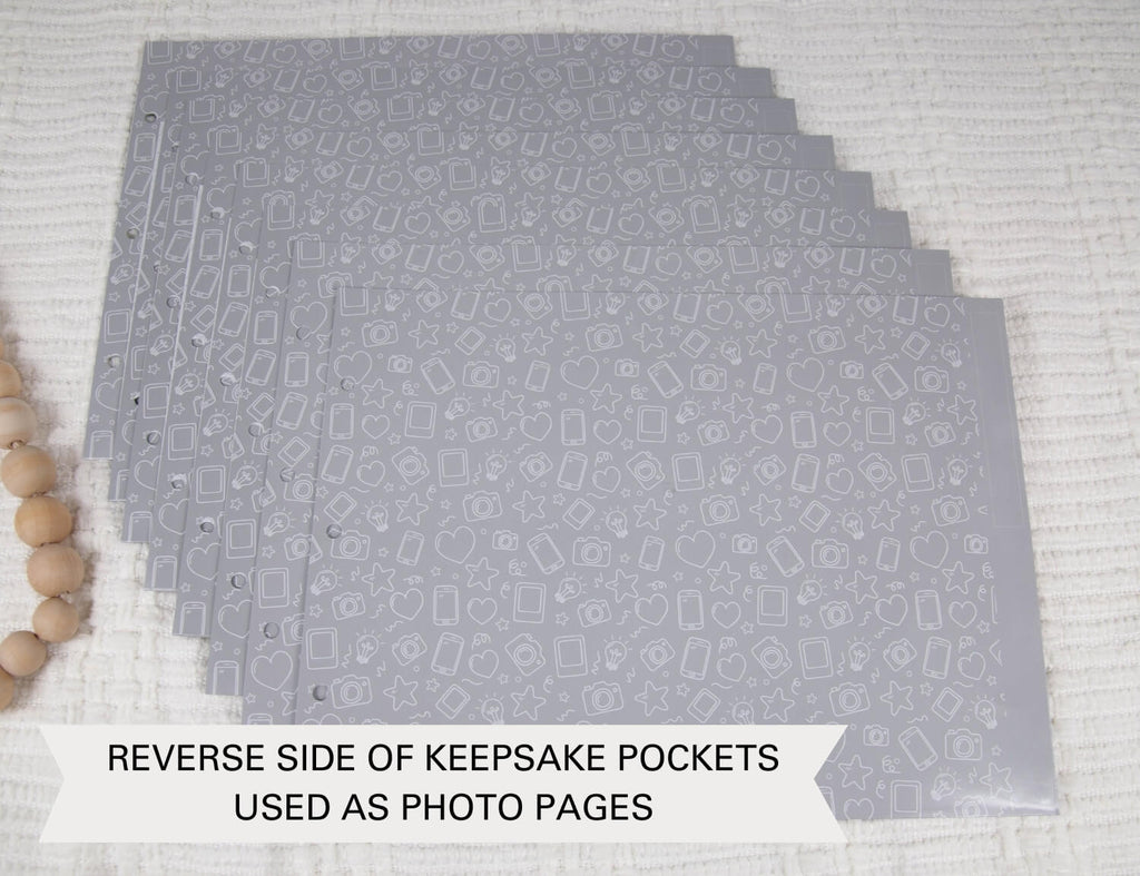 Extra pocket pages (8 pack)🩶👶