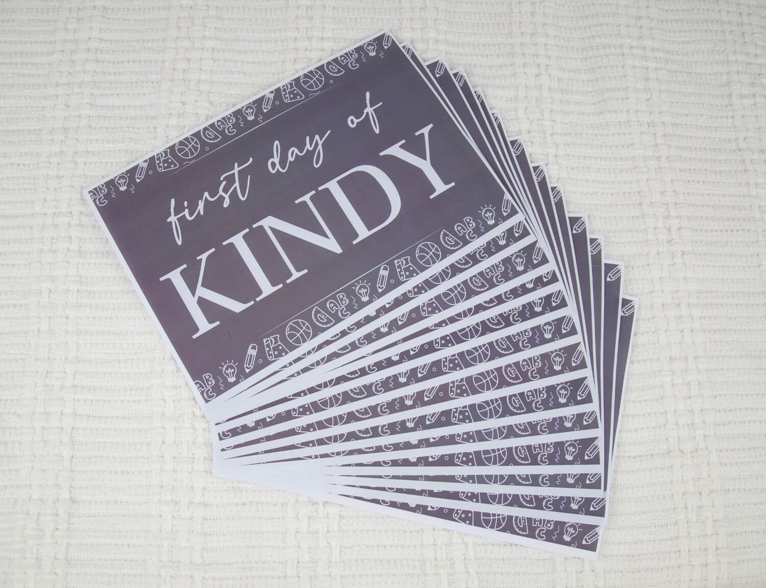 school memory book bundle photo props