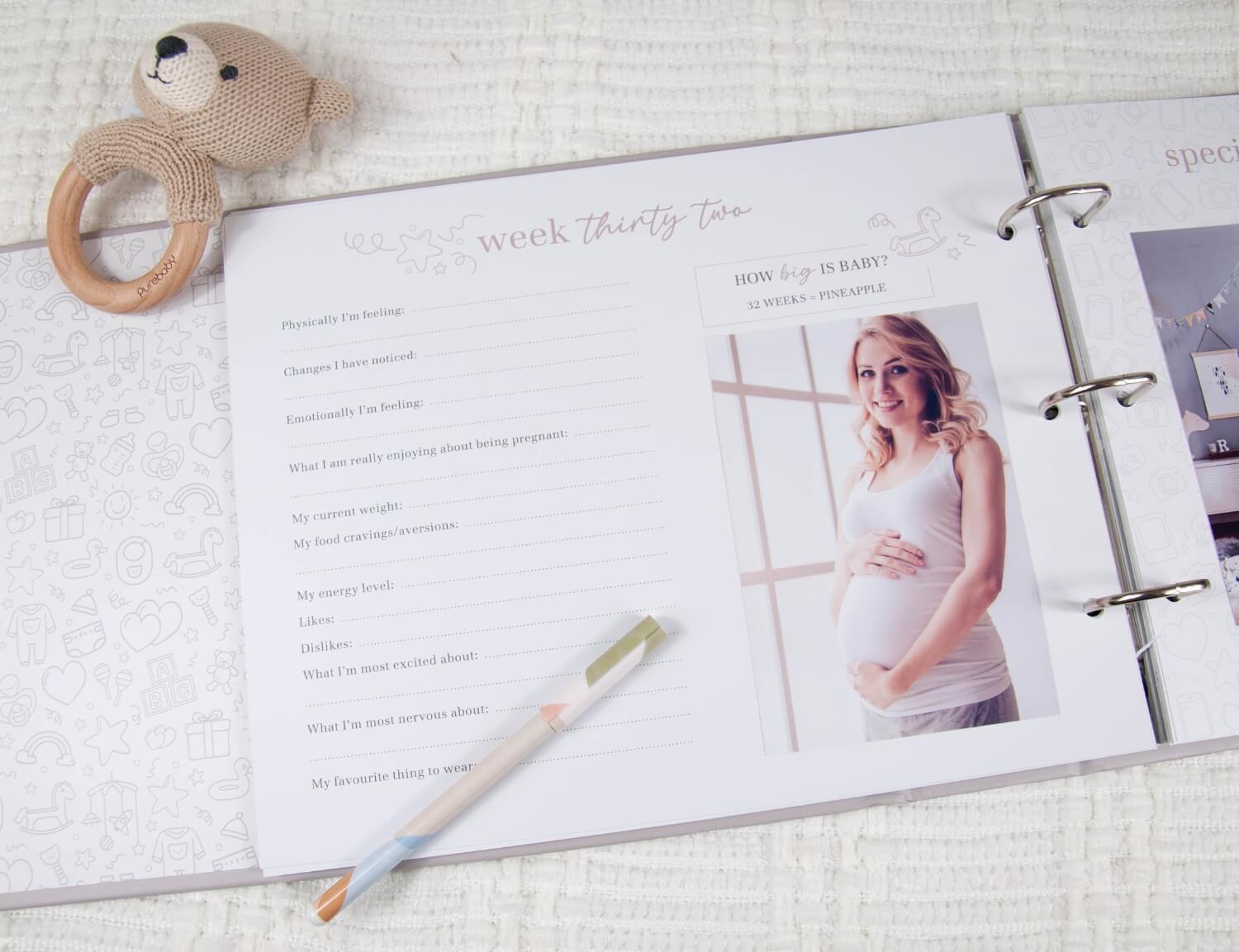 week thirty two in pregnancy journal